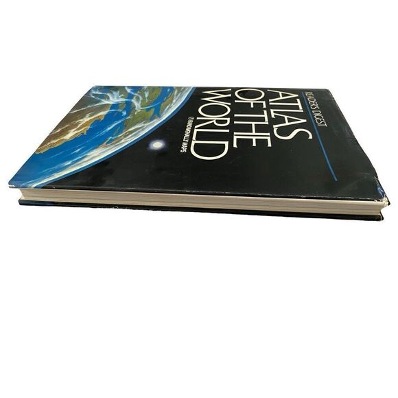 Atlas Of The World Rand McNally Maps 1987 Hardcover Book - Picture 5 of 13